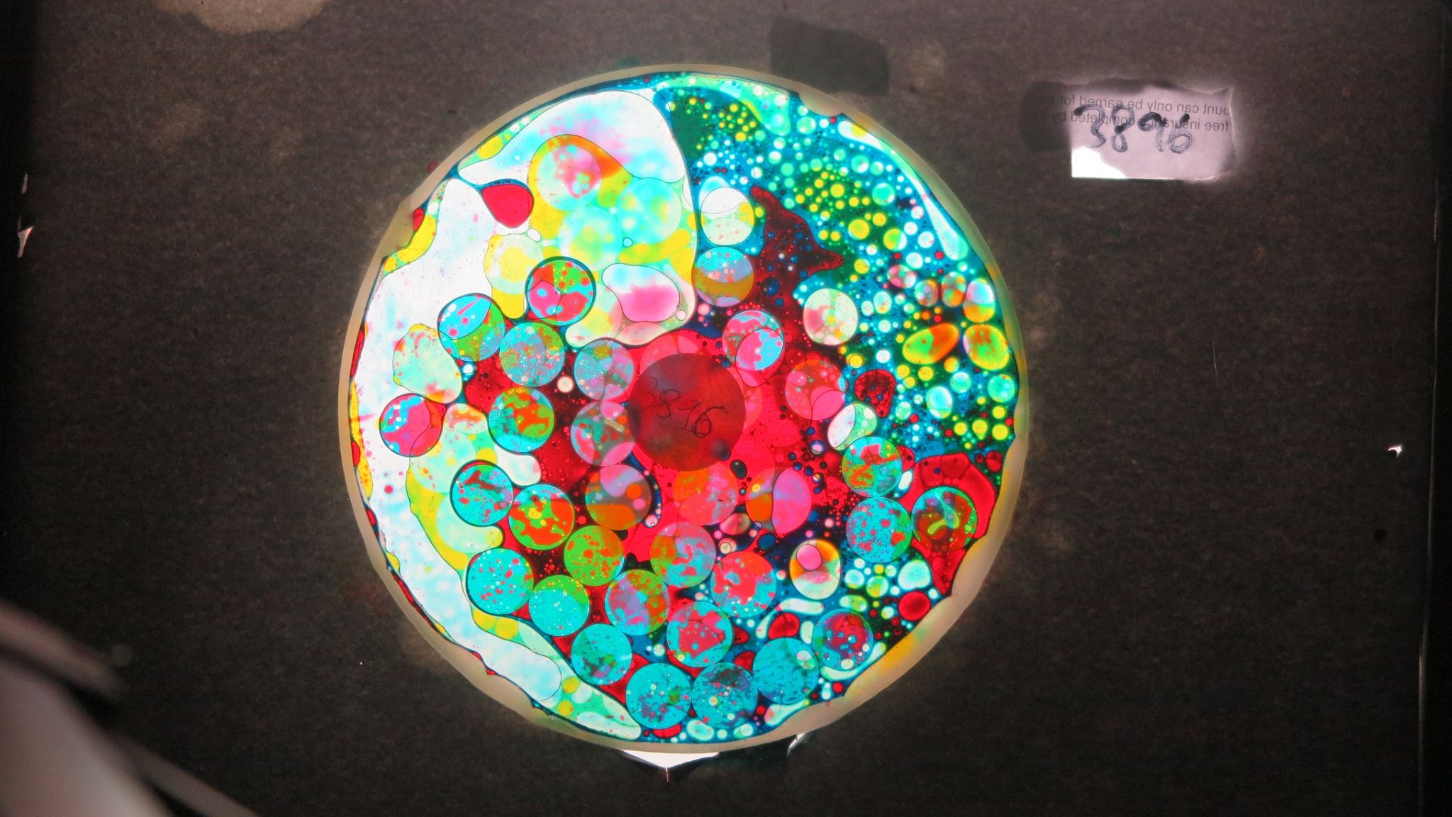 BV3896 bubble vision oil wheel